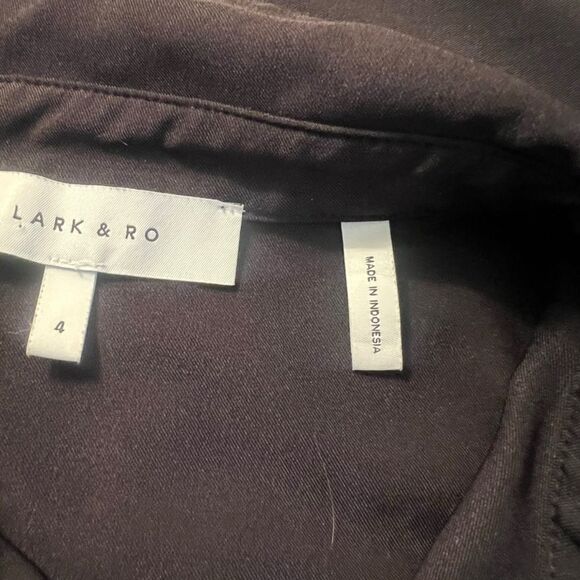Lark & Ro black short sleeve dress. Size 4 - Picture 4 of 8